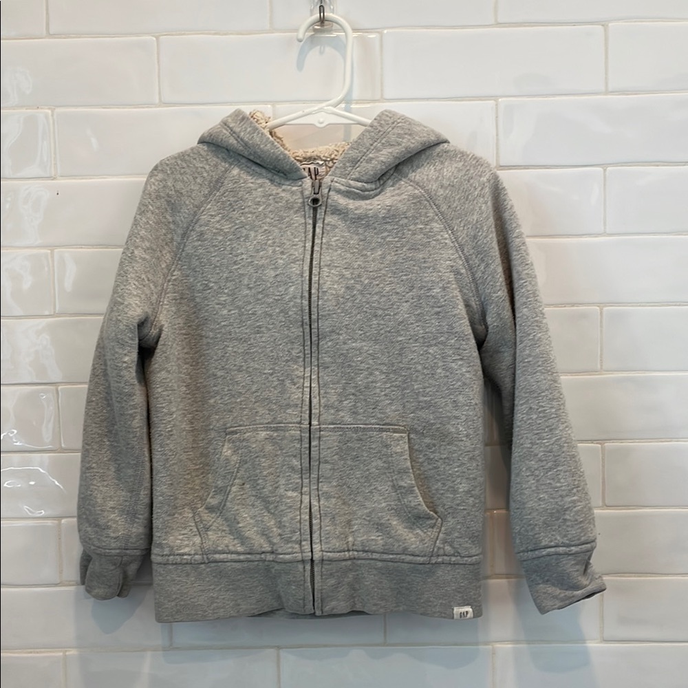 Cozy Grey Kids Hoodie